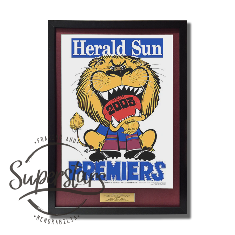 Brisbane: 2003 AFL Premiers