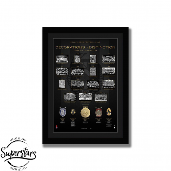 Collingwood Memorabilia Perth: Decorations of Distinction: A collection of photos and medals from the Collingwood Football Club.