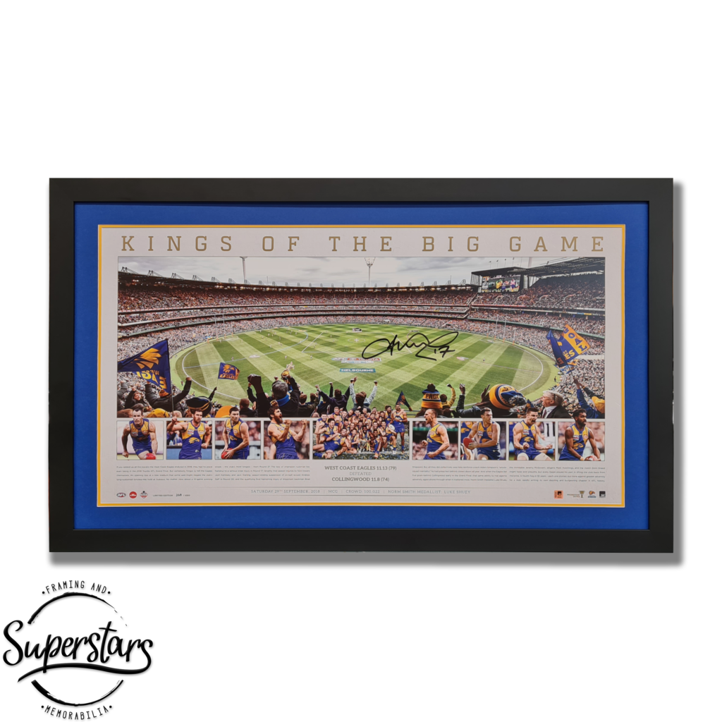 Memorabilia Perth Superstars Framing & Memorabilia