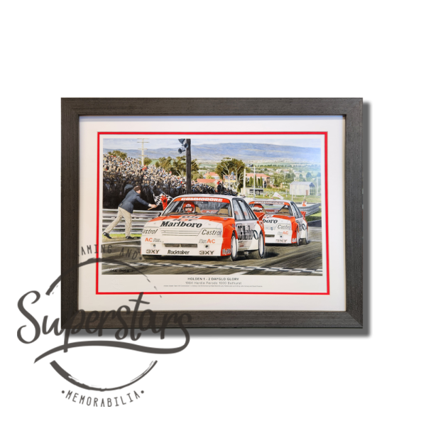 Holden Bathurst Memorabilia Perth Superstars Framing