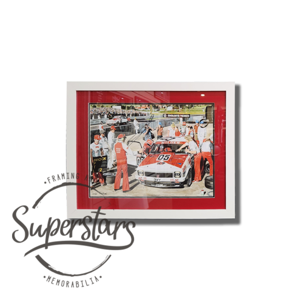 Bathurst 1978 Holden Print A9X Pitstop Superstars Framing