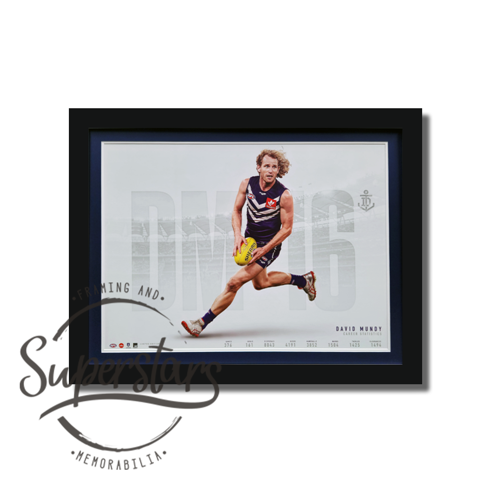 David Mundy Memorabilia: Retirement Sportsprint