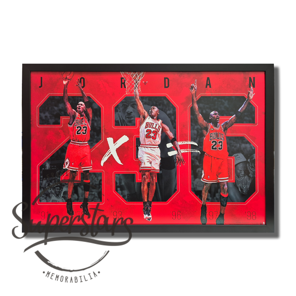 Michael Jordan 2 x 3 = 6