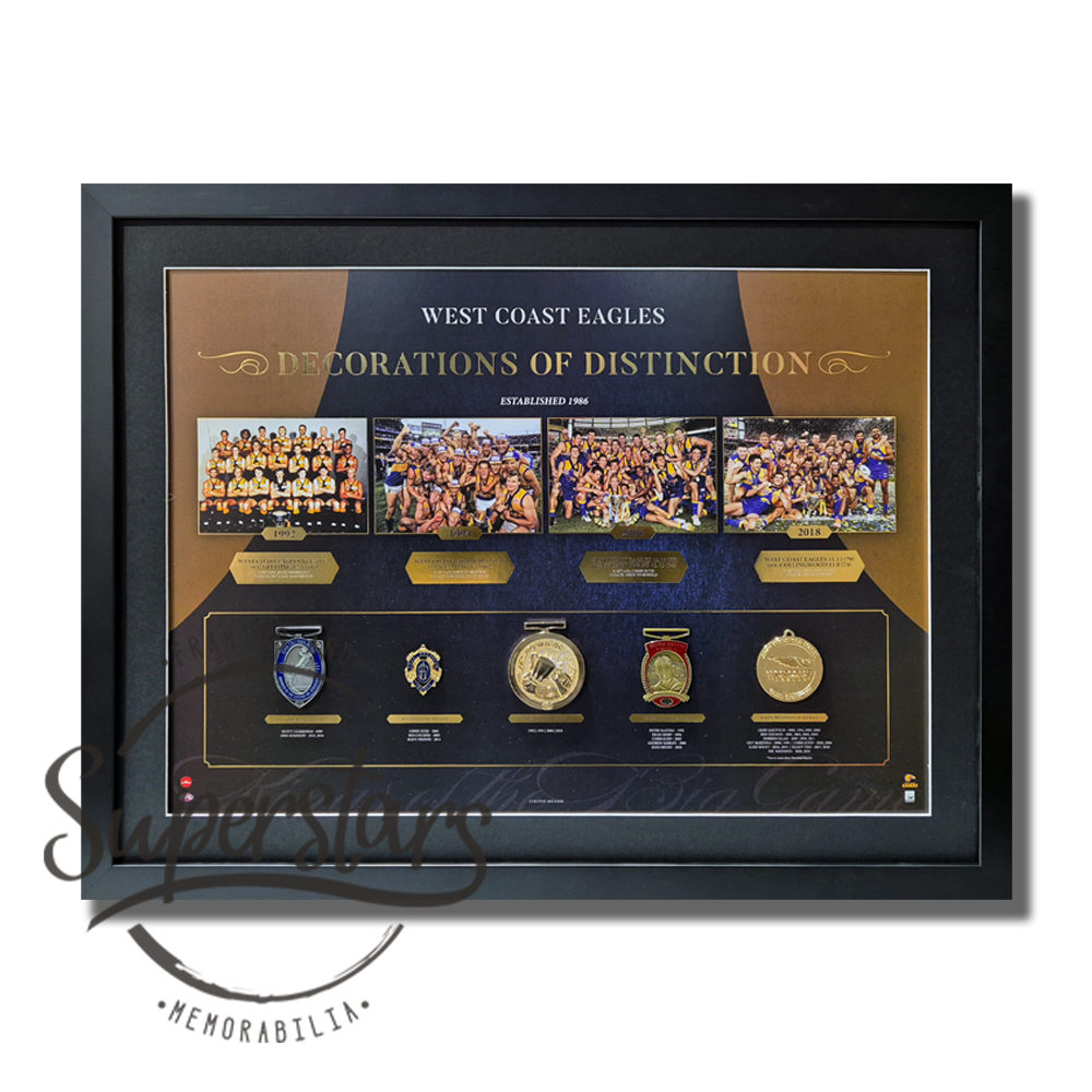 West Coast Eagles Memorabilia: Decorations of Distinction