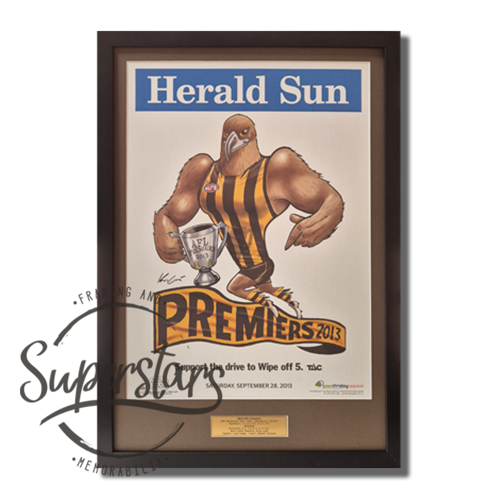 Hawthorn Premiership Memorabilia: 2013 AFL Premiers
