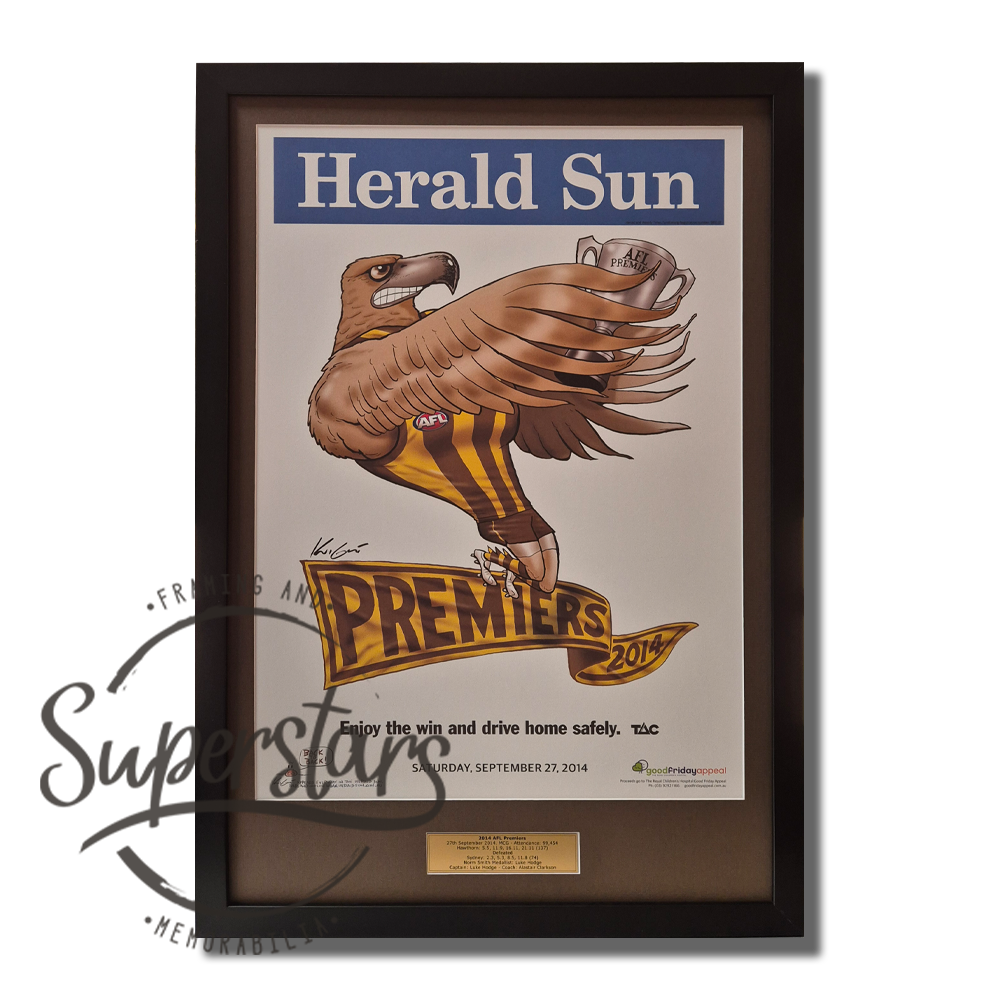Hawthorn Premiership Memorabilia: 2014 AFL Premiers